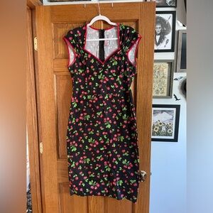 Pinup Couture Black Cherry Dress